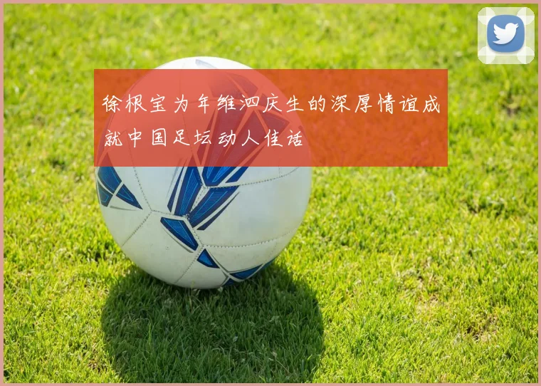 徐根宝为年维泗庆生的深厚情谊成就中国足坛动人佳话